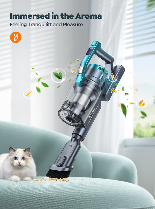 【New Year Sale!】450W/38KPA Powerful Suction VC60 Cordless Vacuum Cleaner