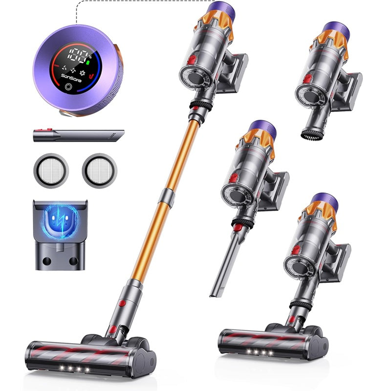 【New Year Sale!】550W/45KPA Powerful Suction Honiture X7 Cordless Vacuum