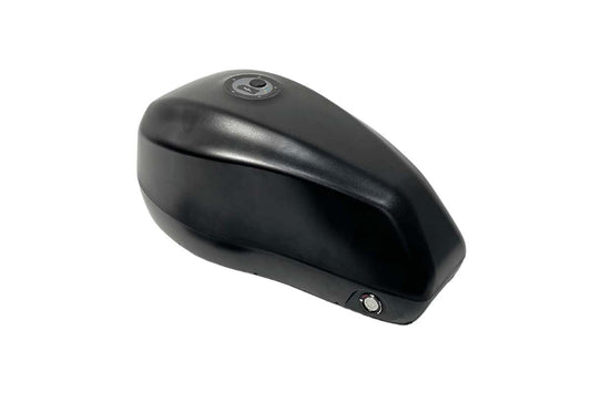 Emoko black 48V 20ah electric bike battery with sleek streamlined design